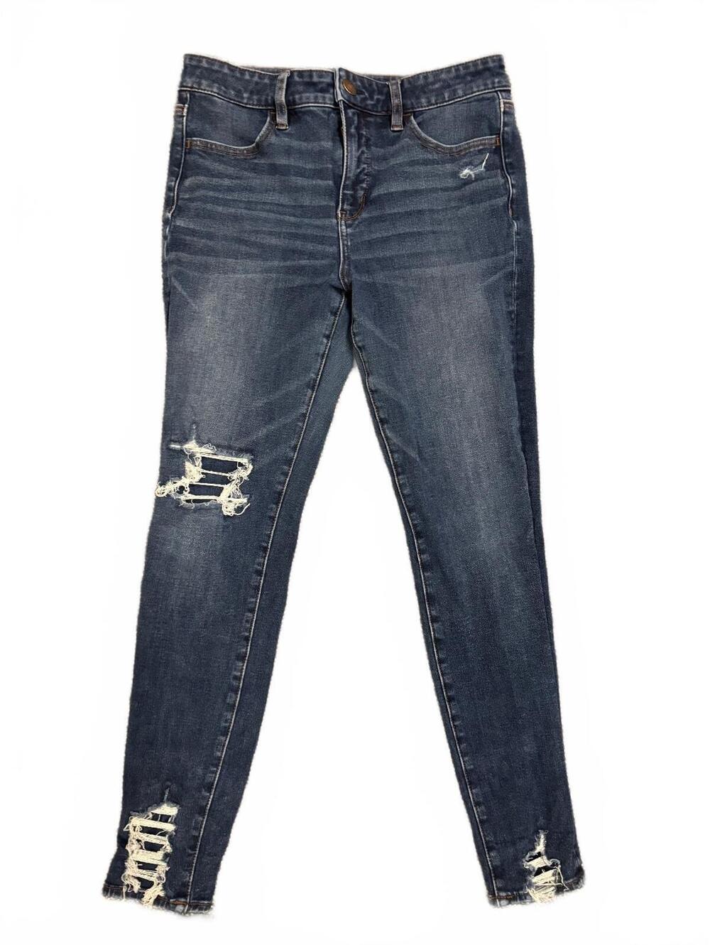 American Eagle Women's Distressed Skinny Jeans Size 8 Regular